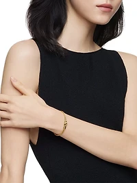 Thoroughbred Loop Bracelet 18K Yellow Gold, 4.5mm