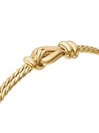 Thoroughbred Loop Bracelet 18K Yellow Gold, 4.5mm