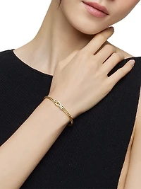 Thoroughbred Loop Bracelet in 18K Yellow Gold