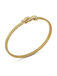 Thoroughbred Loop Bracelet in 18K Yellow Gold