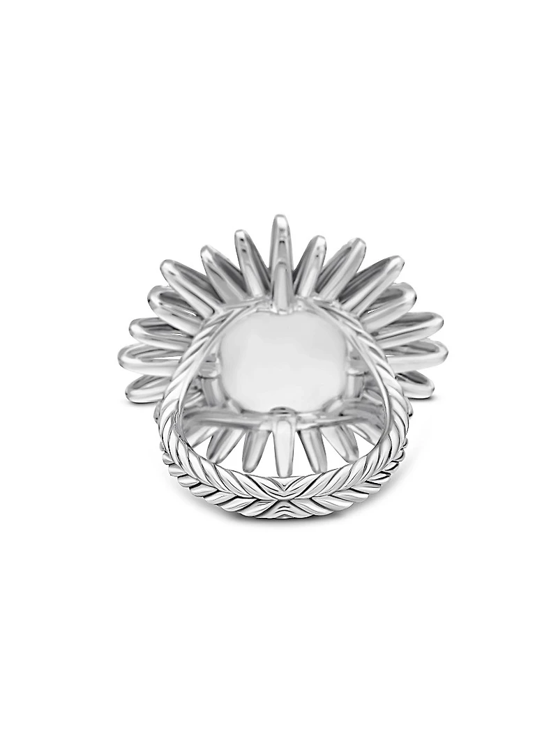 Starburst Ring With Diamonds