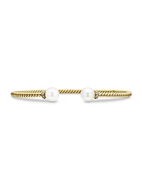 Petite Solari Pearl Bracelet 18K Yellow Gold