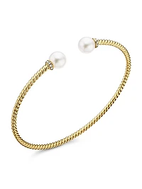 Petite Solari Pearl Bracelet 18K Yellow Gold