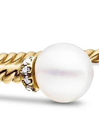 Petite Solari Pearl Bracelet 18K Yellow Gold