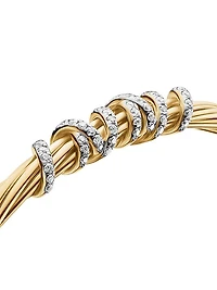 Helena Center Station Bracelet in 18K Yellow Gold