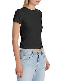Stretch-Cotton Baby Tee