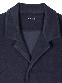 Cotton-Blend Camp Shirt