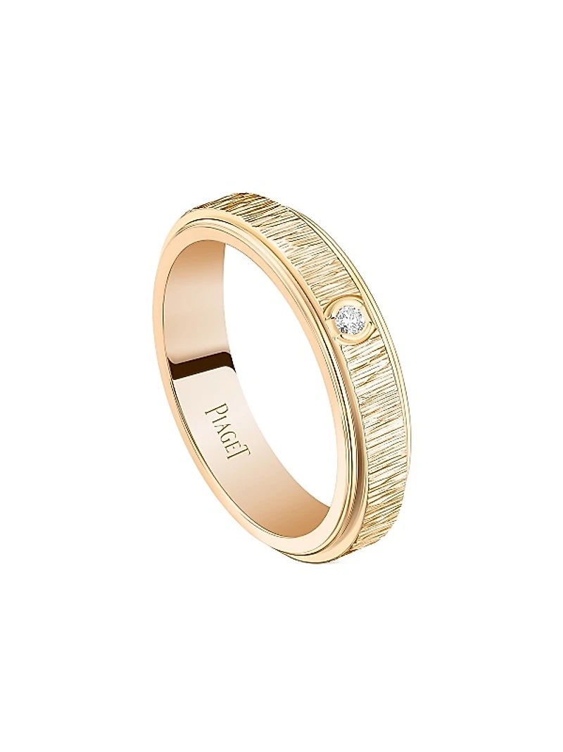 Possession 18K Rose Gold & 0.02 TCW Diamond Band