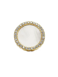 DY Elements Stud Earrings in 18K Yellow Gold