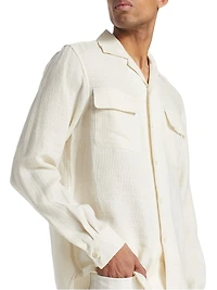 Textured Linen Shirt