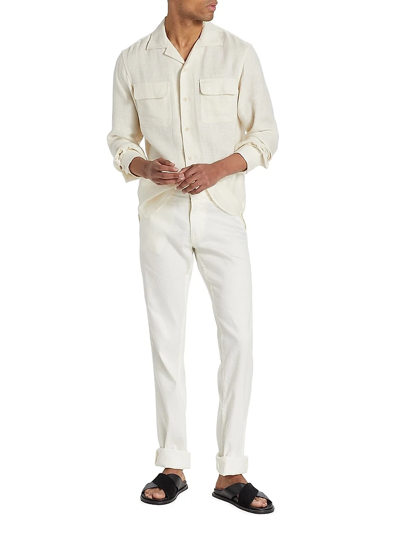 Textured Linen Shirt