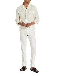 Textured Linen Shirt