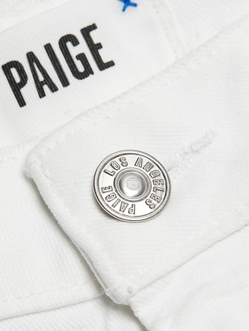 Claudine Flared Ankle-Crop Jeans