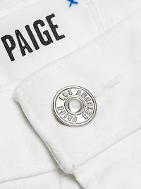 Claudine Flared Ankle-Crop Jeans