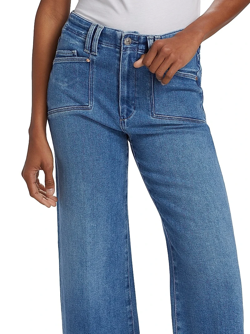Anessa Raw Wide-Leg Jeans