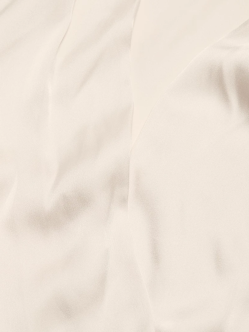 Date Satin Surplice Bodysuit