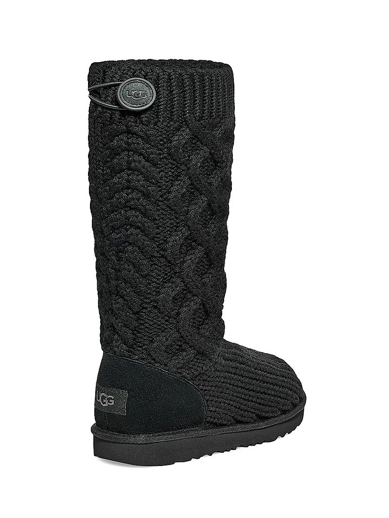 Baby's, Little Girl's & Braided Knit Tall Boots
