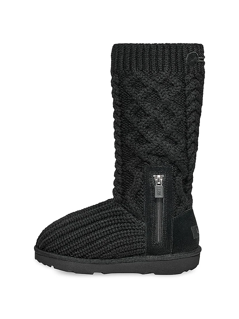Baby's, Little Girl's & Braided Knit Tall Boots