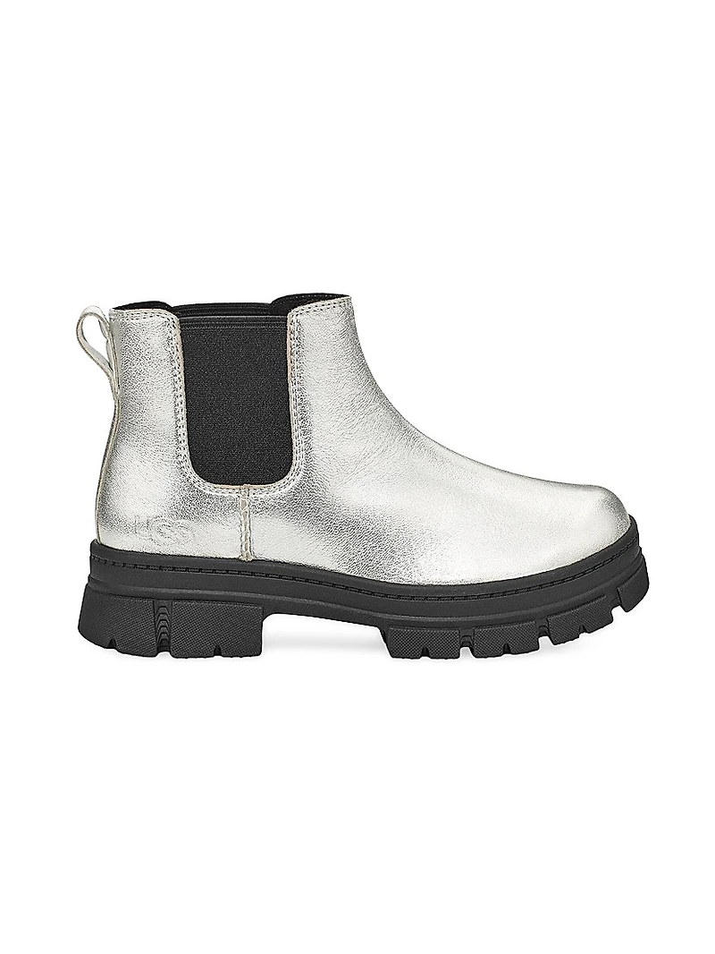 Little Girl's & Ashton Chelsea Leather Boots