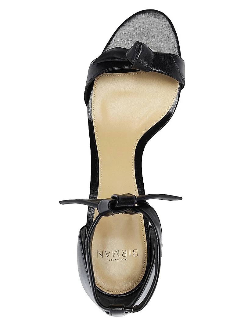 Clarita 60MM Leather Sandals