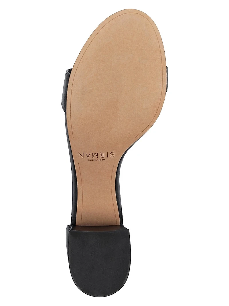 Clarita 60MM Leather Sandals