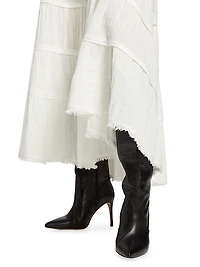 Simply Smitten Cotton Maxi Skirt