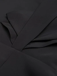 Begonia Ruffled A-Line Midi-Dress