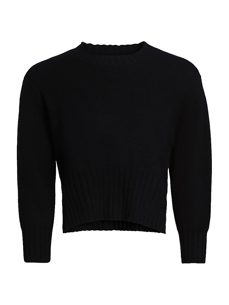 Mora Crop Cashmere Sweater