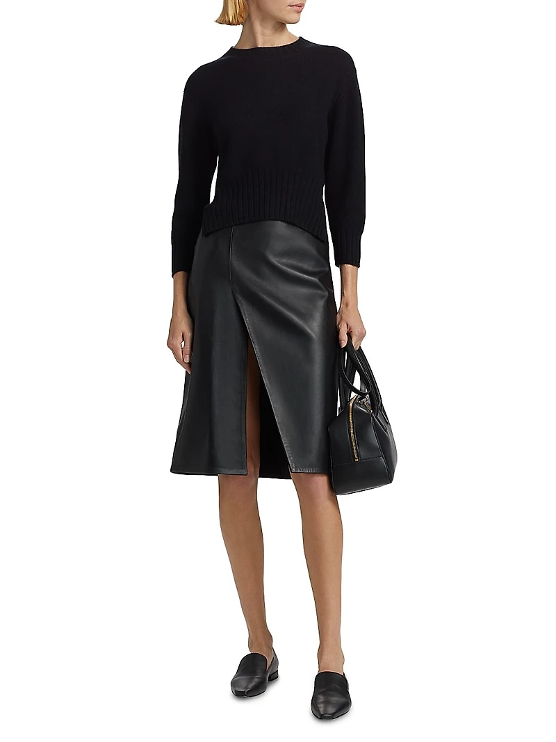 Mora Crop Cashmere Sweater