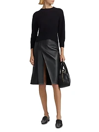 Mora Crop Cashmere Sweater
