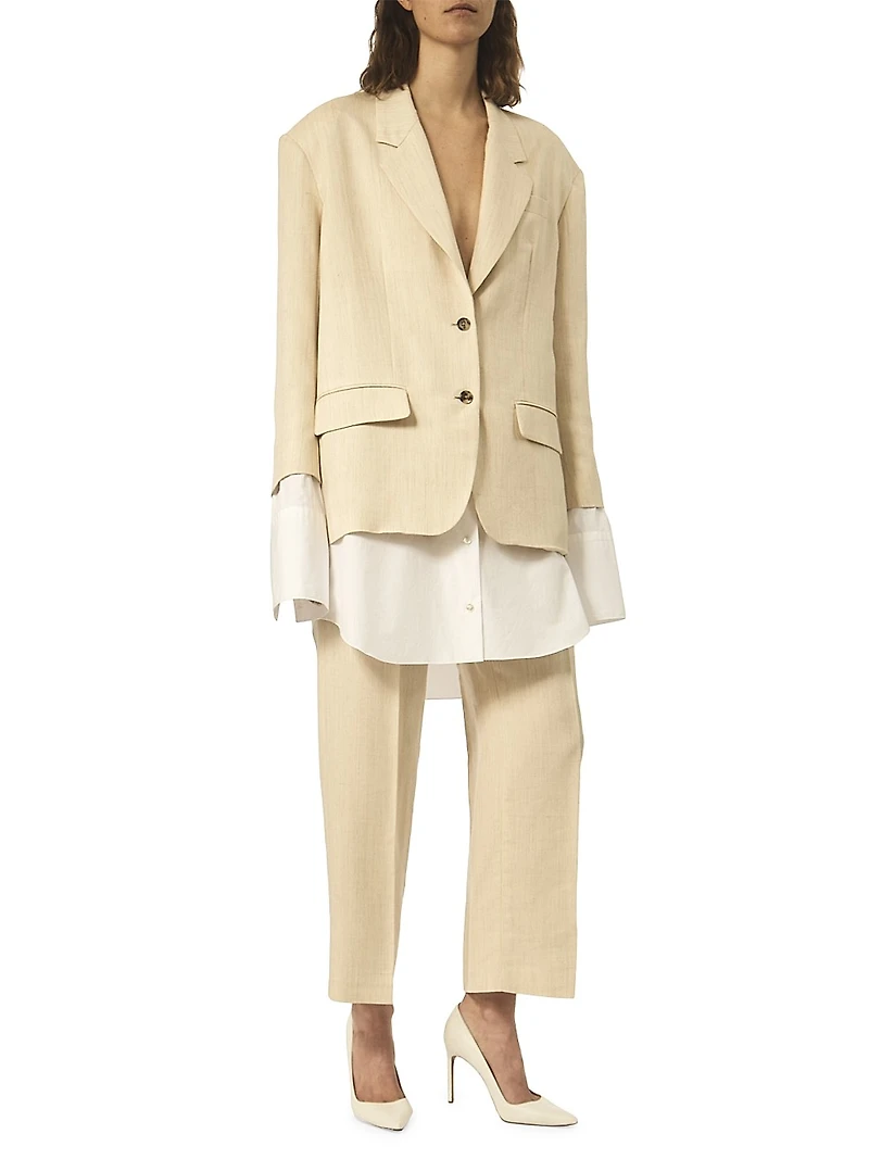 The Owens Wide-Leg Trousers