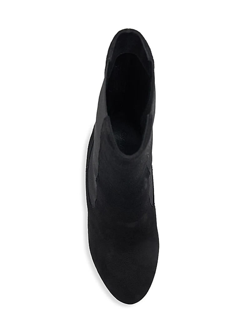 105MM Suede Metal-Heel Boots
