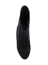 105MM Suede Metal-Heel Boots
