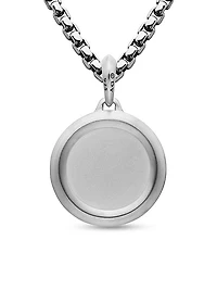 St. Christopher Amulet in Sterling Silver