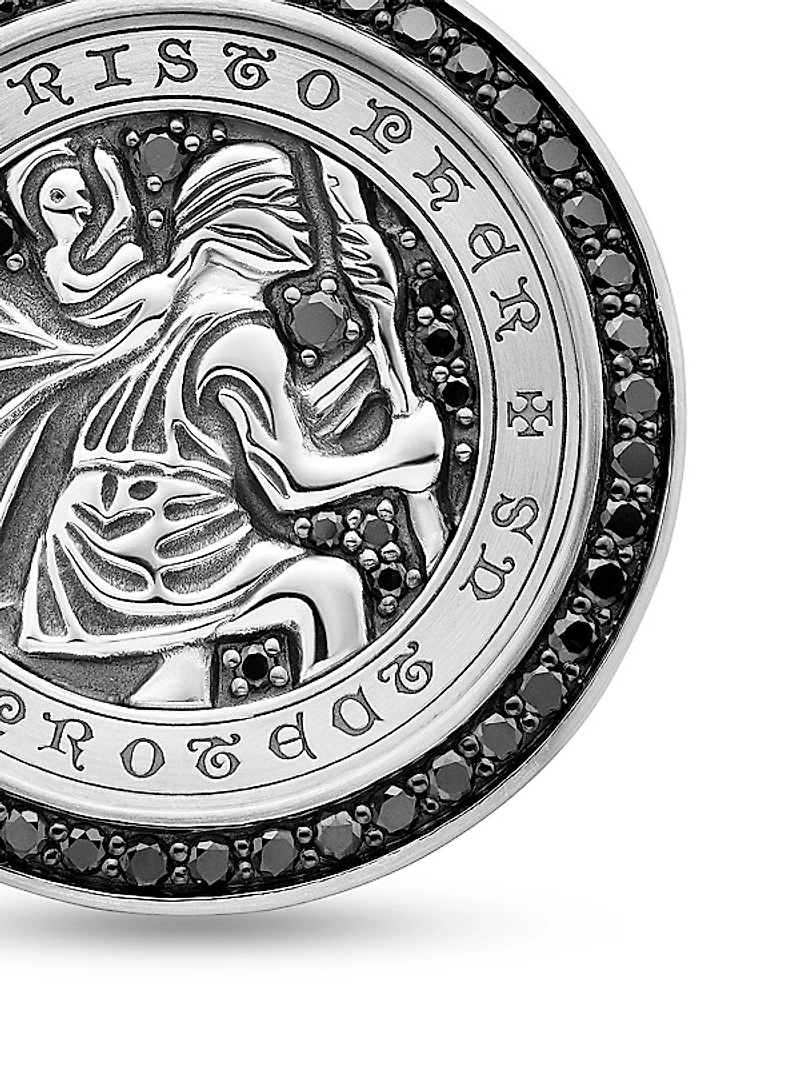 St. Christopher Amulet in Sterling Silver