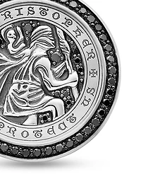 St. Christopher Amulet in Sterling Silver
