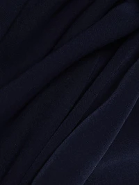 Morgan Crepe One-Shoulder Blouse