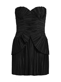 Charlique Pleated Minidress