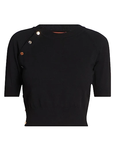 Mini Minimoto Knit Crop Sweater