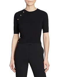 Mini Minimoto Knit Crop Sweater