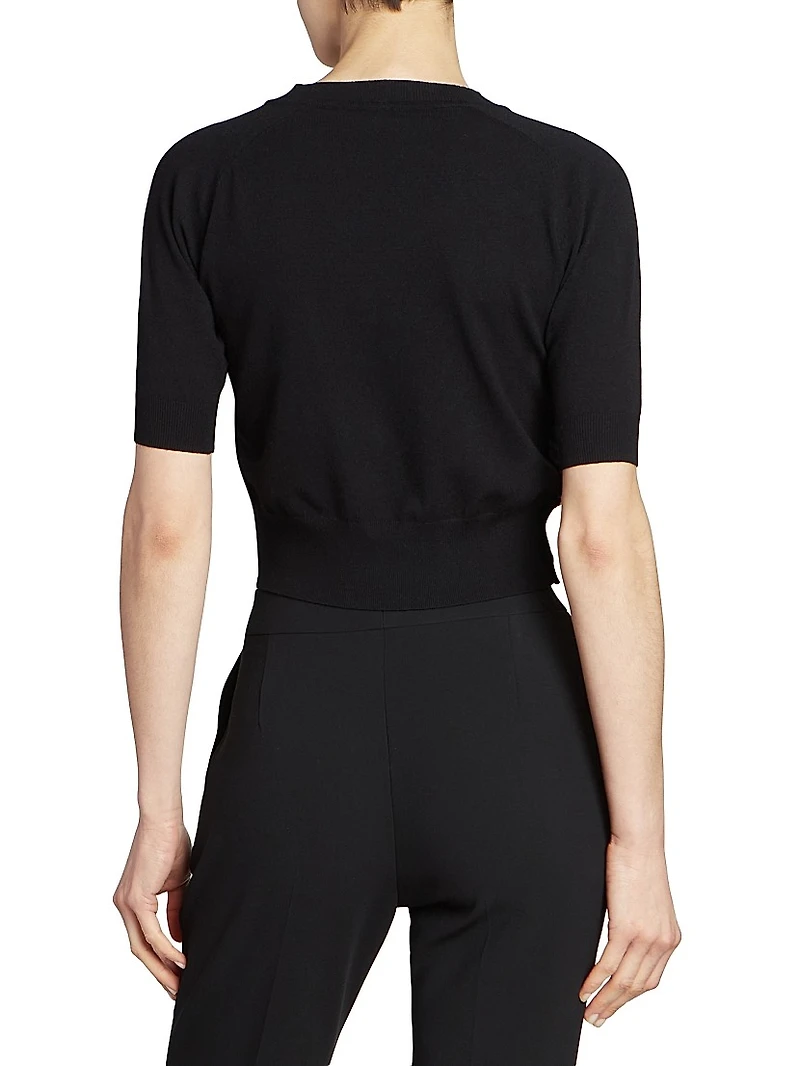 Mini Minimoto Knit Crop Sweater