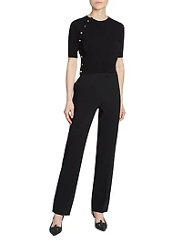 Mini Minimoto Knit Crop Sweater