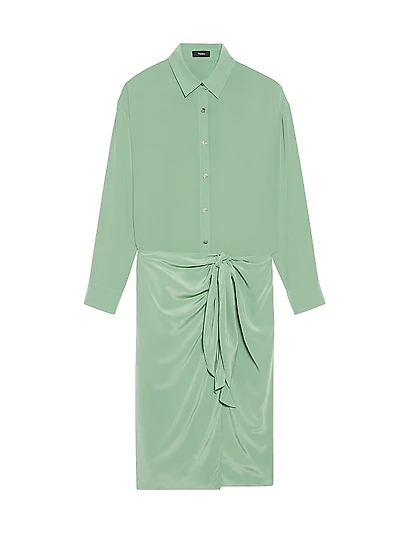 Sarong Midi-Shirtdress