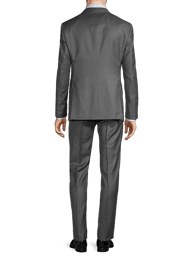 Small Scale Plaid Suit