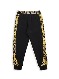 Little Kid's & Barocco Cotton Sweatpants