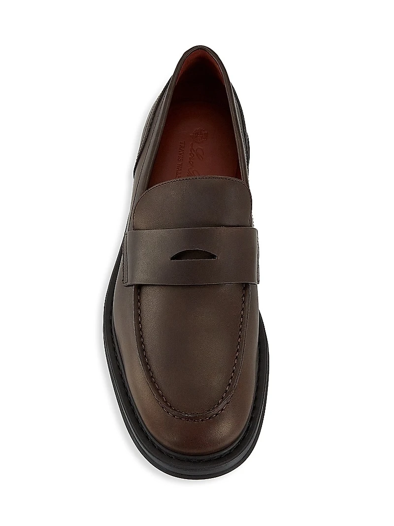 Travis Leather Loafers