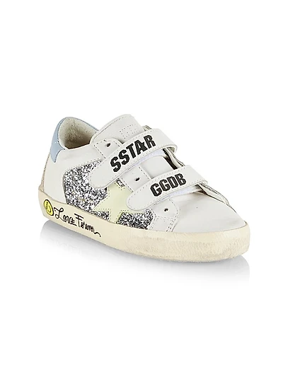 Baby Girl's, Little Girl's & Girl's Old School Glitter Sneakers
