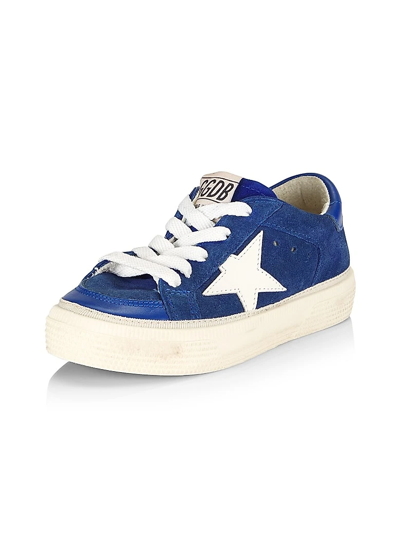 Baby's, Little Kid's & May Suede Star Sneakers