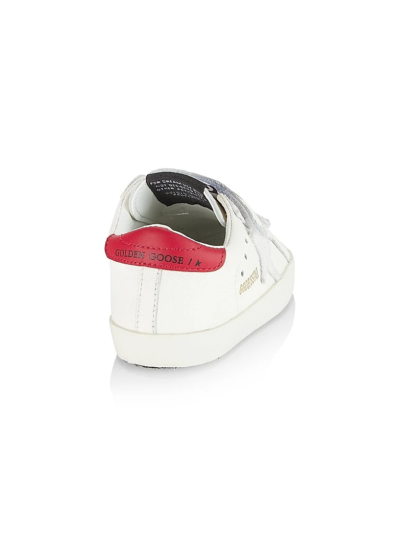 Baby Girl's School Suede Star Sneakers