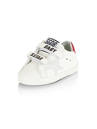 Baby Girl's School Suede Star Sneakers